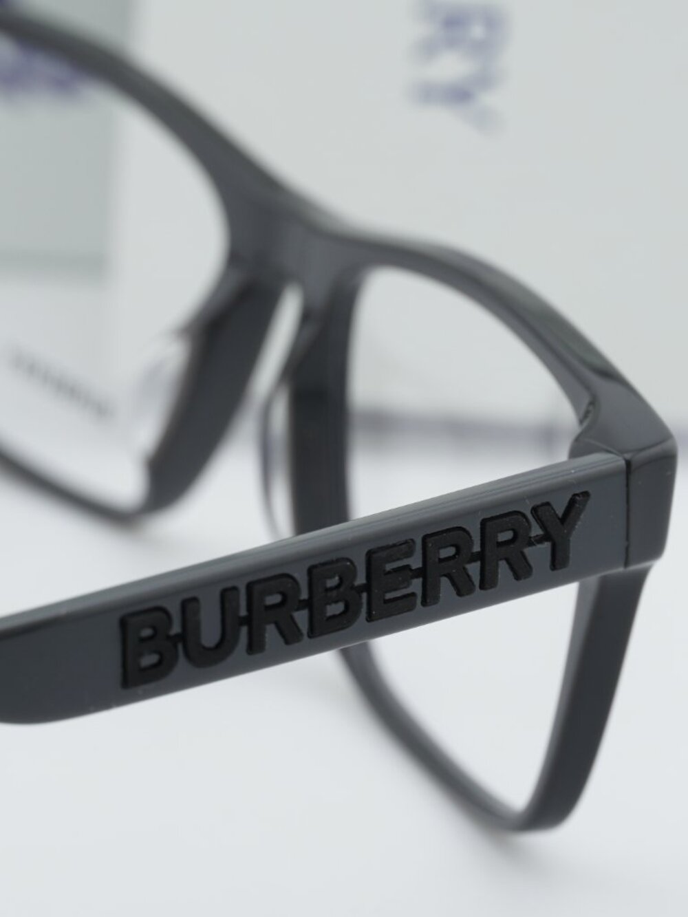 Burberry BE2393D 4185 Men Rectangle Eyeglasses 55mm - Grey - Picture 4 of 10